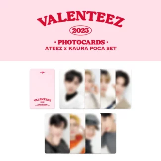 PHOTOCARDS OFICIALES ATEEZ - VALENTEEZ 2023 (KAURA)