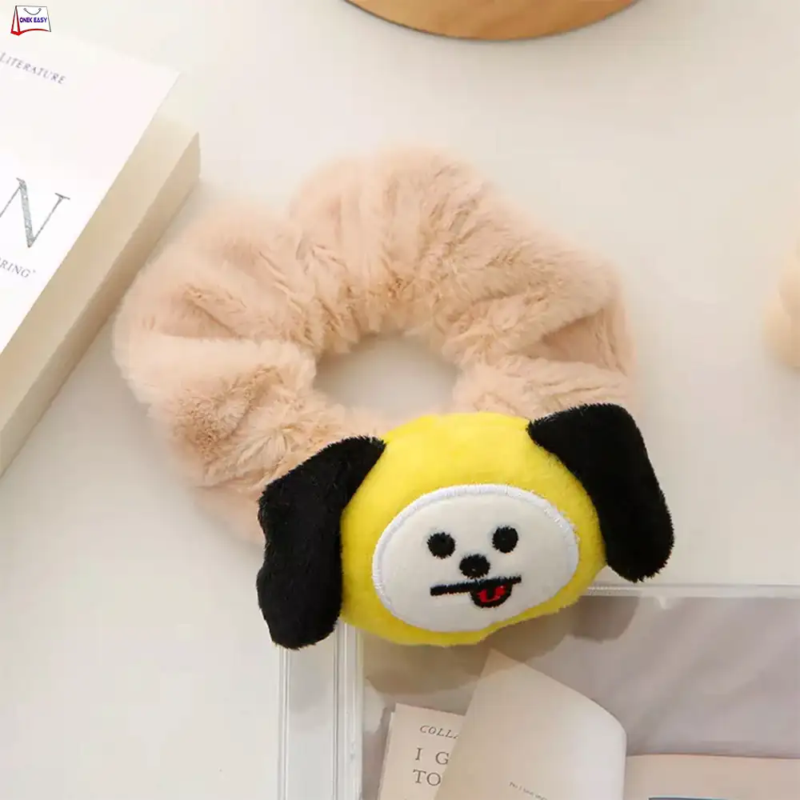 BTS-BT21-Scrunchies-Hair-Band-Chimmy