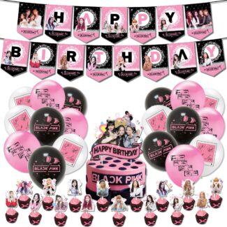 Cotillón BlackPink - Happy Birthday