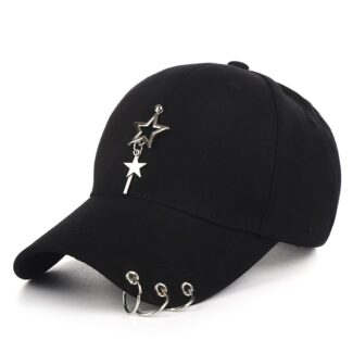 Gorra Moda Coreana con Estrellas