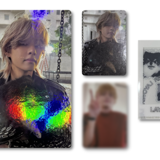 PHOTOCARDS OFICIALES V (TAEHYUNG) - LAYOVER (WEVERSE)