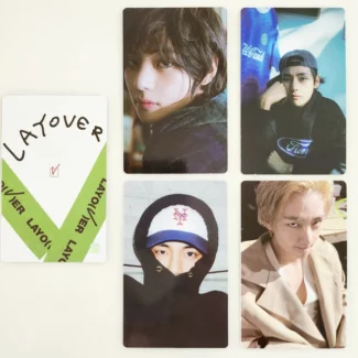 PHOTOCARDS OFICIALES V (TAEHYUNG) - LAYOVER (SOUNDWAVE)