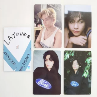 PHOTOCARDS OFICIALES V (TAEHYUNG) - LAYOVER (M2U)