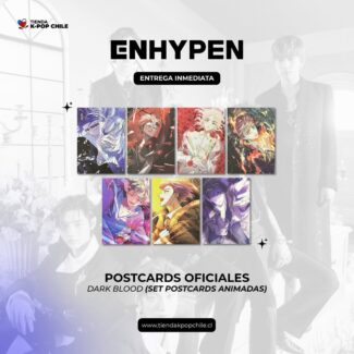 PHOTOCARDS OFICIALES ENHYPEN - DARK BLOOD