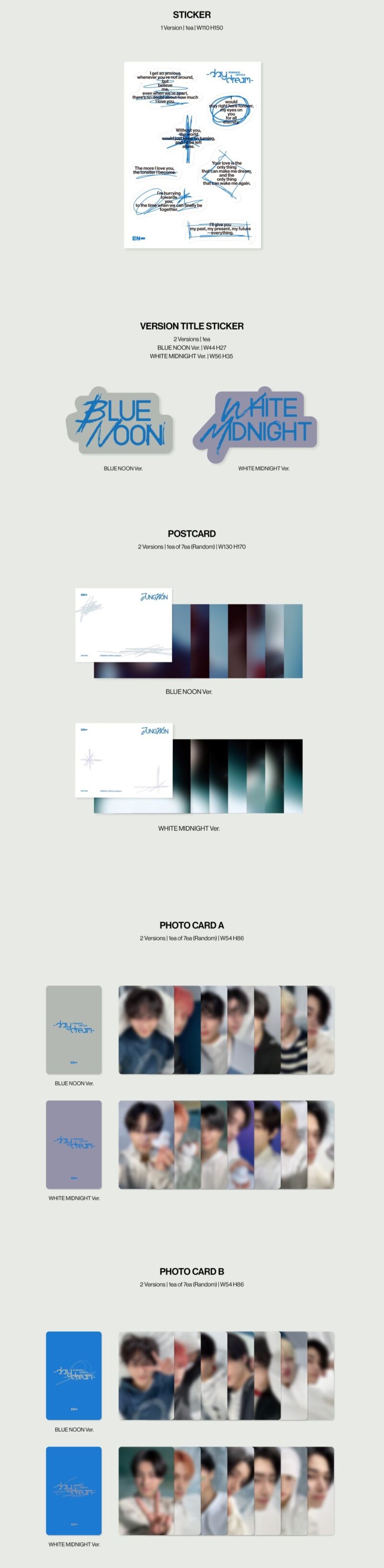 ENHYPEN - ROMANCE UNTOLD DAYDREAM 3