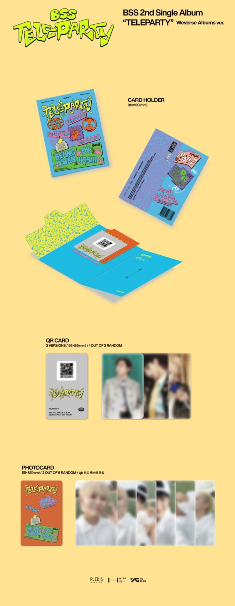 BSS(SEVENTEEN)_ í«TELEPARTYí» Weverse Albums ver. Packshot