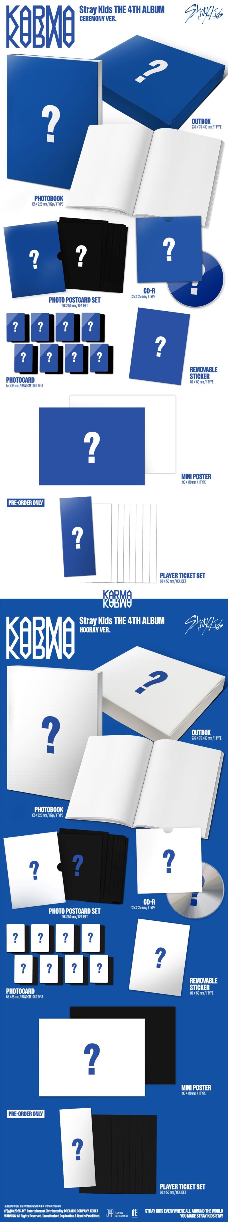 2. CEREMONY VER., HOORAY VER.(pack)